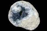 Blue Celestine (Celestite) Crystal Geode - Huge Crystals! #87135-1